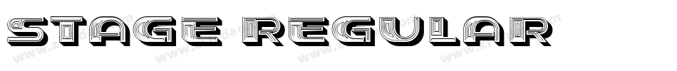 Stage Regular字体转换